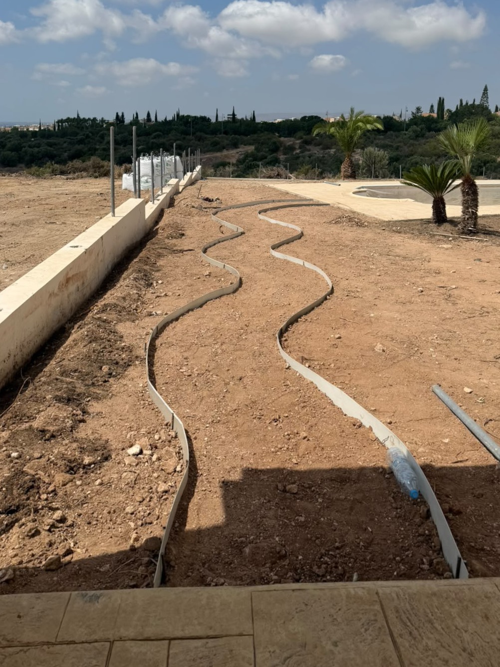 Mediterranean Landscape Before