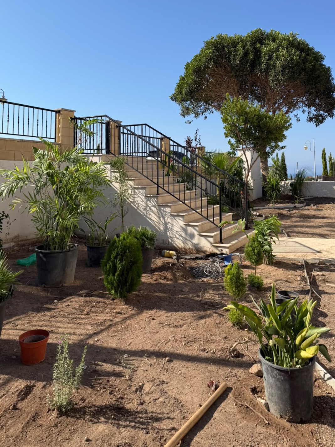 Mediterranean Landscape Before